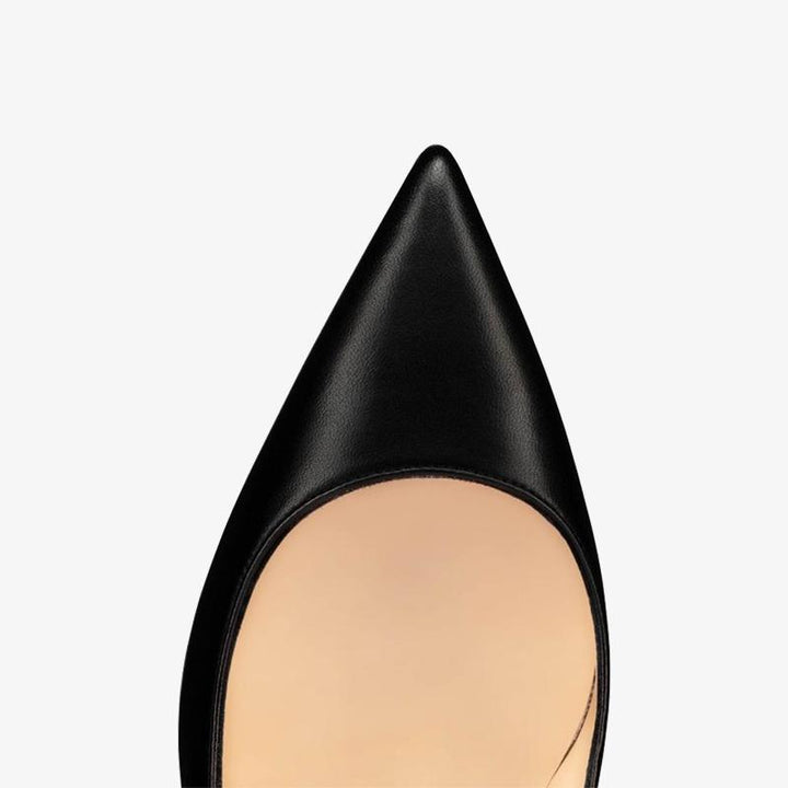 Stylish Black Calf Leather Pump - ARNO CONTI