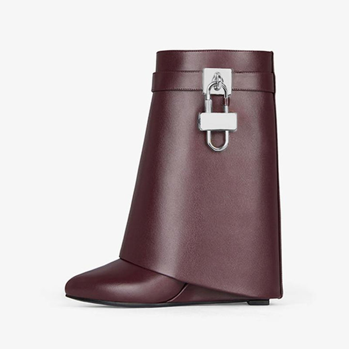 Sophisticated Oxblood Red Ankle Boots - Arno Conti Shoe