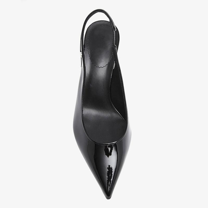 Stylish Patent Leather Sporty Pumps - ARNO CONTI