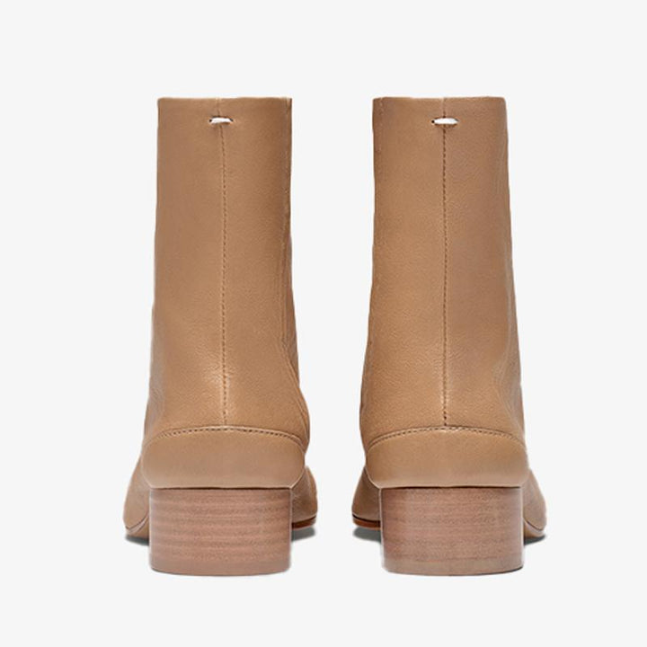 Trendy Nappa Leather Ankle Boots - Arno Conti Shoe