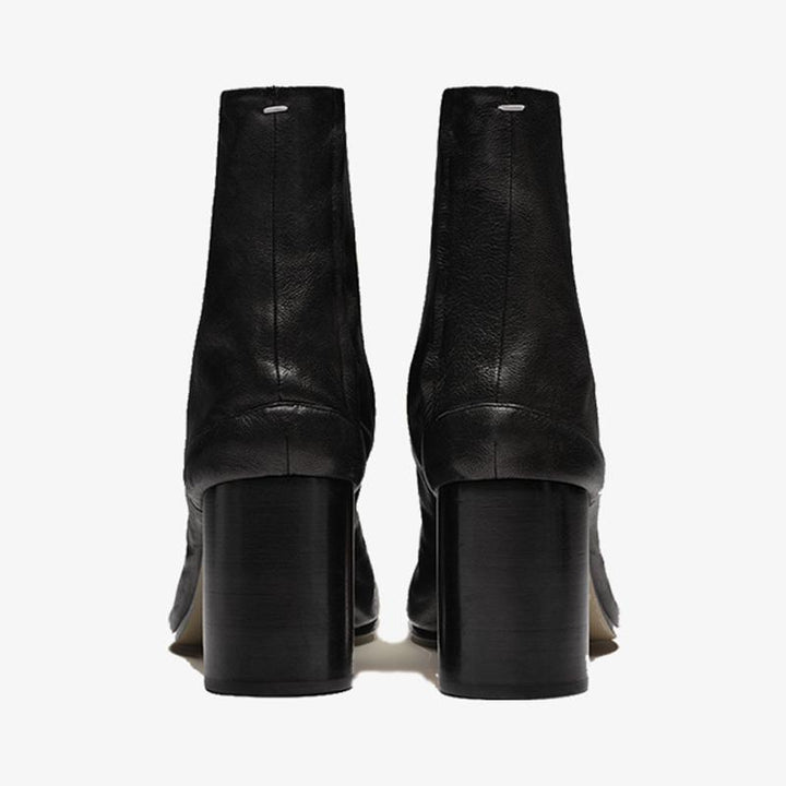 Black Split-Toe Boots Women's - Arno Conti Shoe