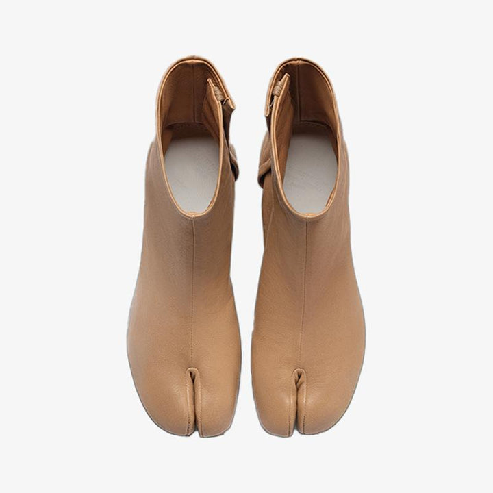 Trendy Nappa Leather Ankle Boots - Arno Conti Shoe