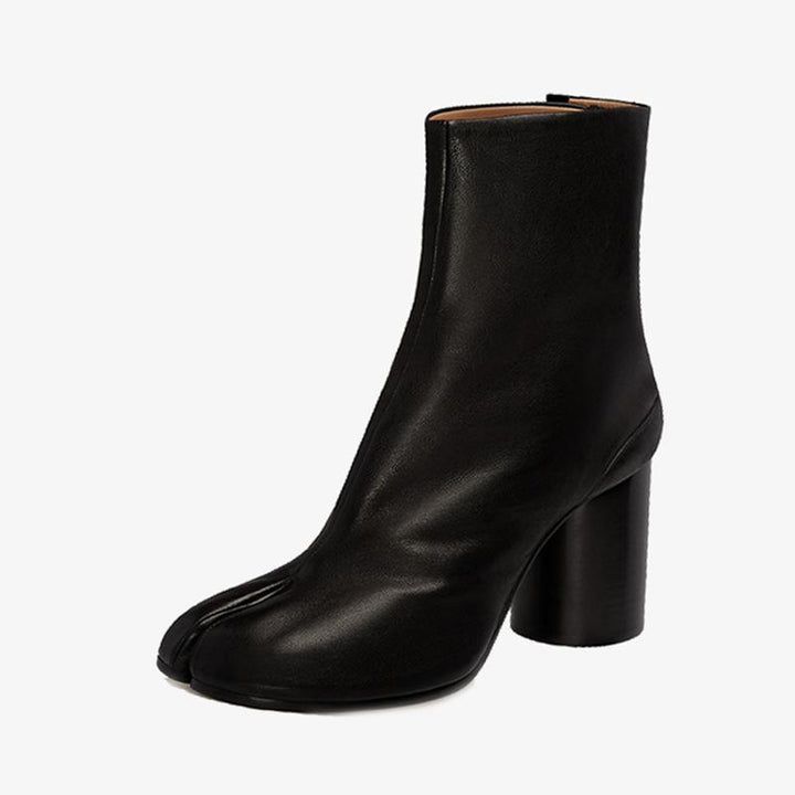 Black Split-Toe Boots Women's - Arno Conti Shoe