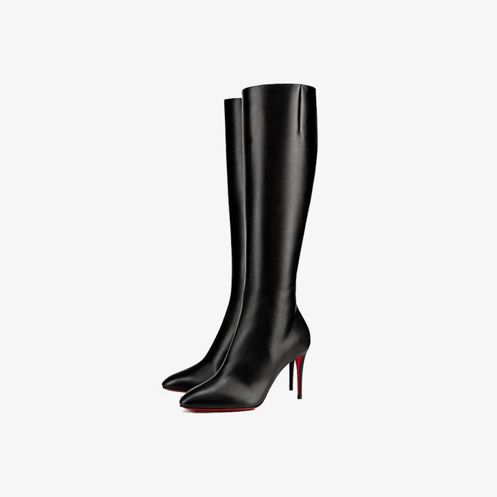 Iconic Black Calfskin Ankle Boots - ARNO CONTI