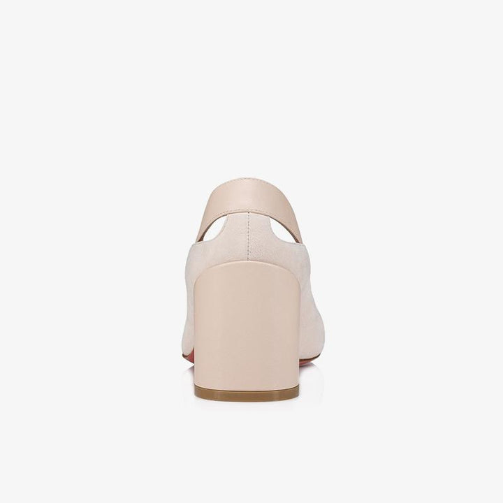 High-quality Suede and Leather Pump - ARNO CONTI