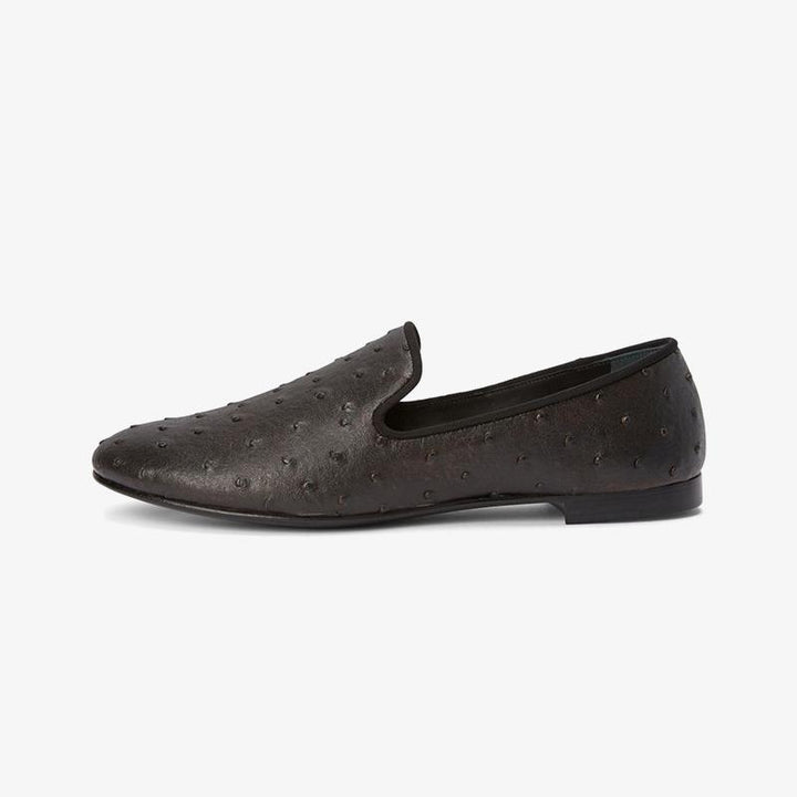 Cedar Brown Leather Loafers - Arno Conti Shoe