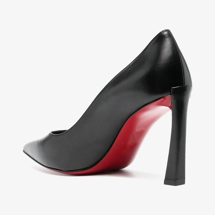 Chic Black Leather Pumps - ARNO CONTI